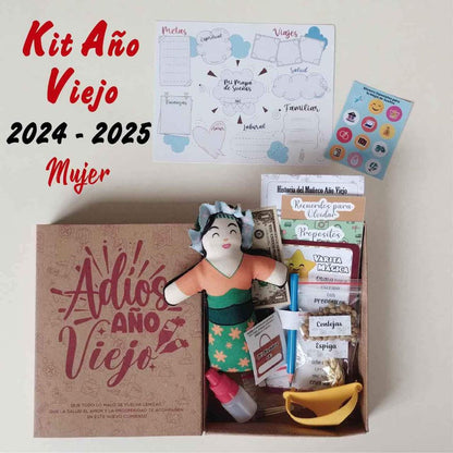 Kit de Año viejo de Gratitud y Manifestación