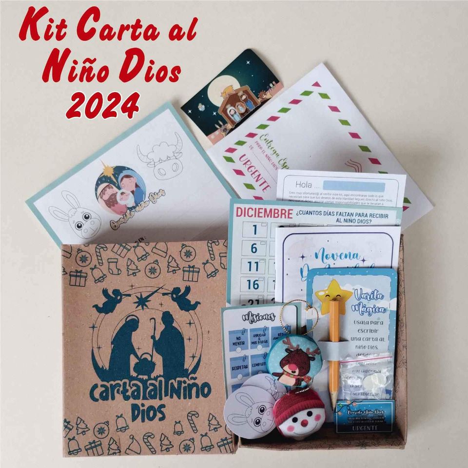 Kit Carta Al Niño Dios