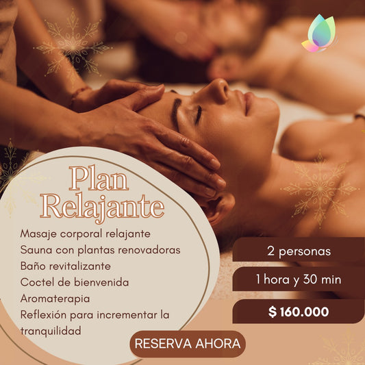 ✨ Plan Relajante: Vive una experiencia para dos personas